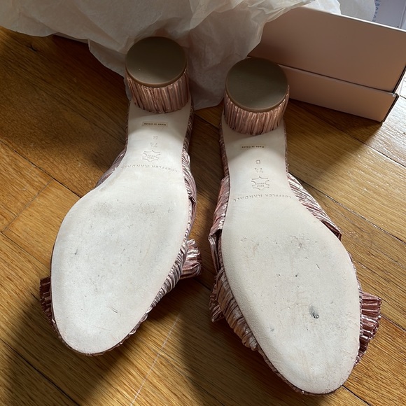 Loeffler Randall rose gold slides - Picture 3 of 6